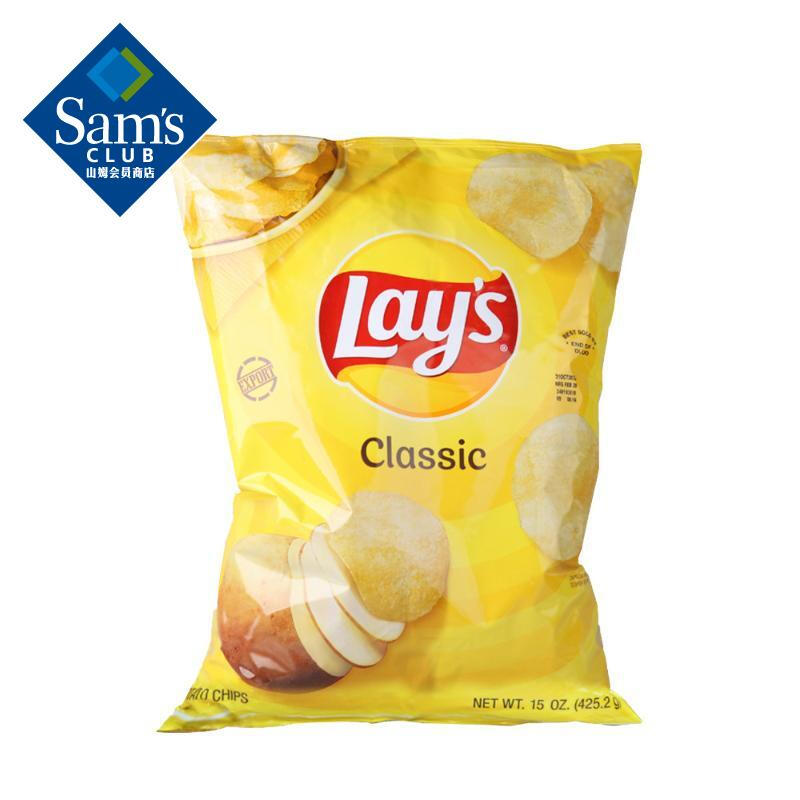SAM(Lay’s) 原味薯片家庭装425.2g